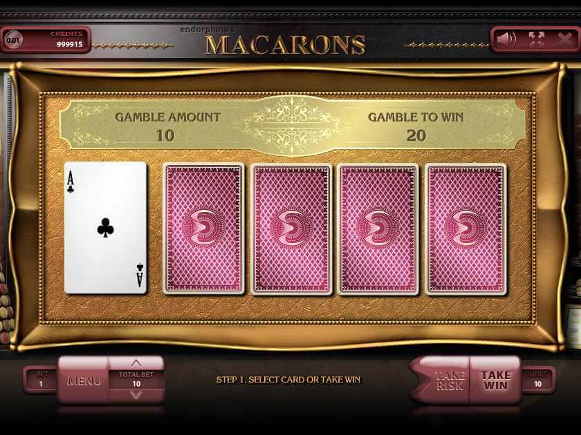 Риск-игра Макаруны Игра на удвоение Макароны